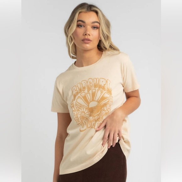 Rip Curl Sun Waves Surf Graphic Tee - Picture 1 of 9